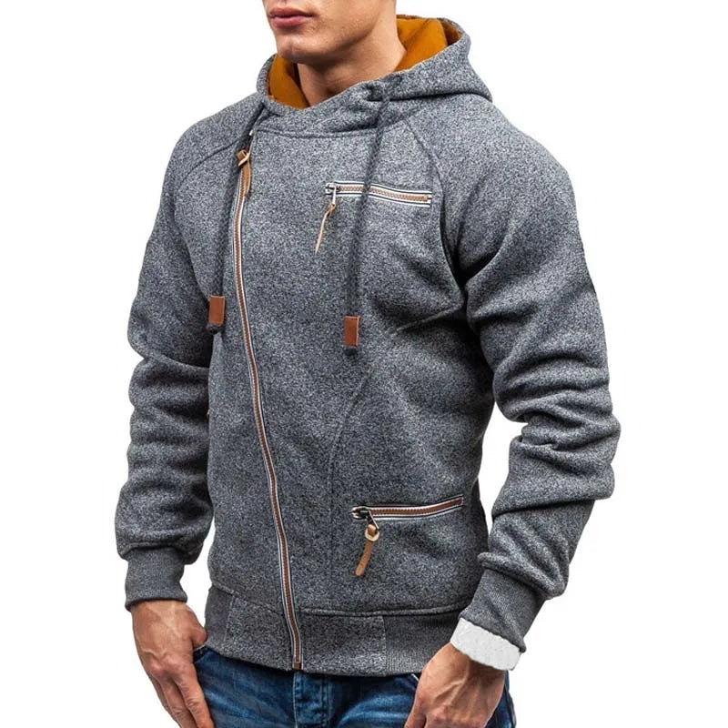 Cross Zipper Designer Hoodie