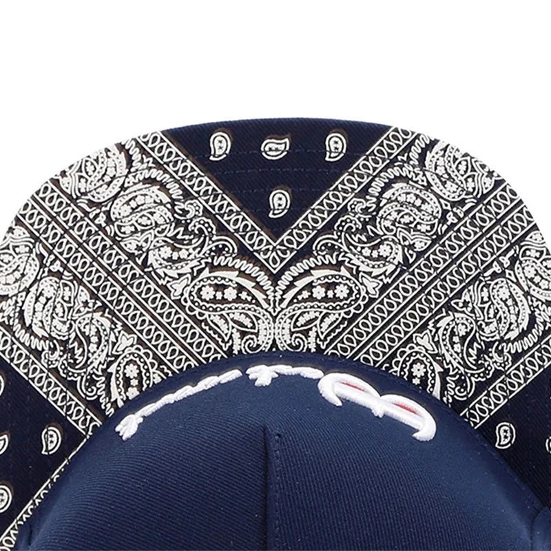 Champion Westcoast Blue Bandana Snapback Cap