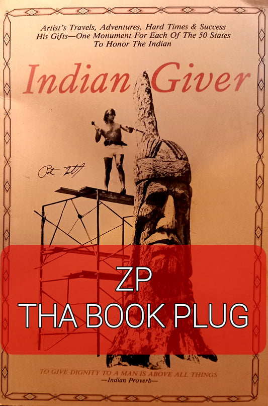 Book Front Cover of Indian Giver
by Peter Wolf Toth