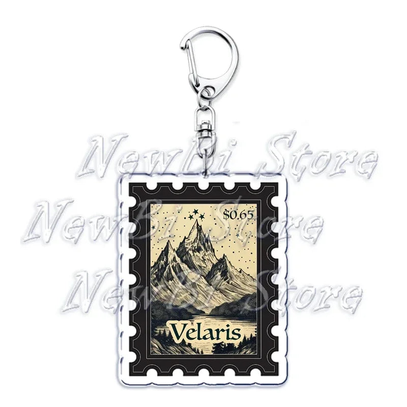 ACOTAR Books & BookTok Keychains: Key Rings for Literature Lovers