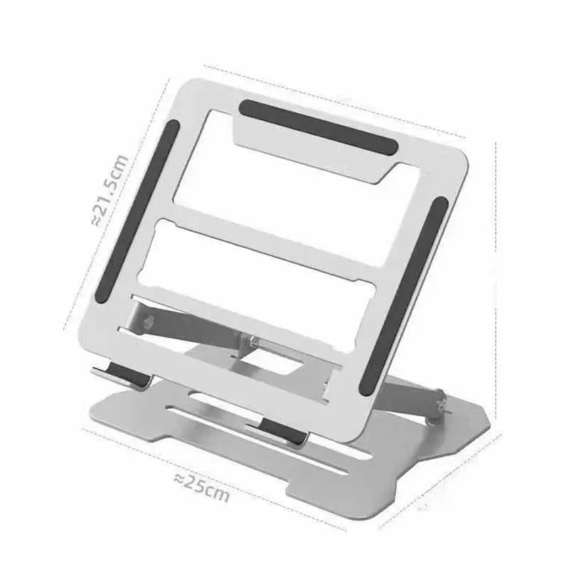 Anti-Slip Foldable Laptop Stand | Adjustable Metal Riser for Cooling
