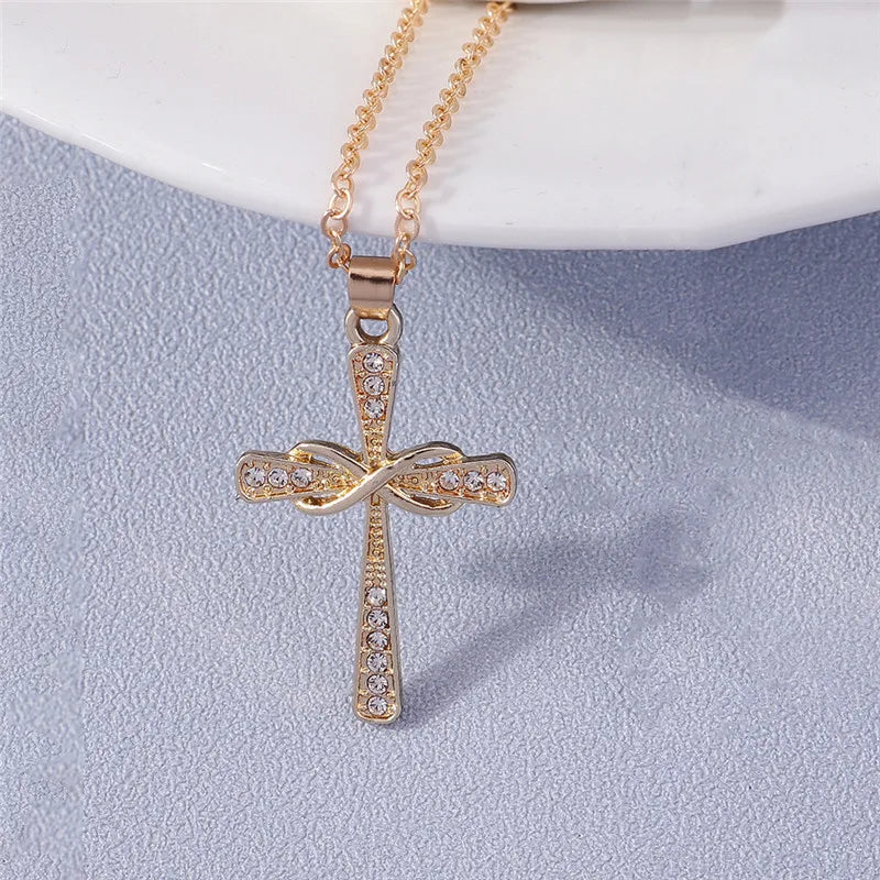 Bust-Down Cross & Charm Necklaces | Spiritual Symbols & Good Luck Charms