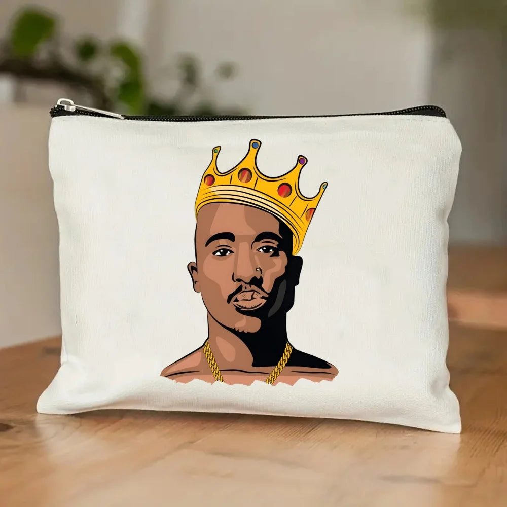 2pac Tote Bag & Matching Clutch Set