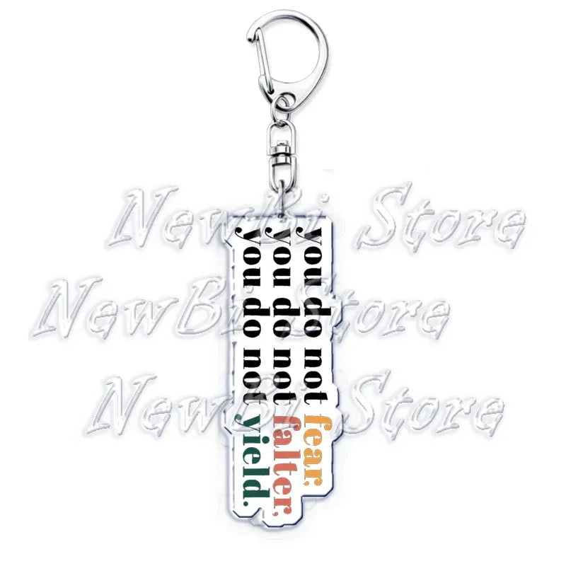 ACOTAR Books & BookTok Keychains: Key Rings for Literature Lovers