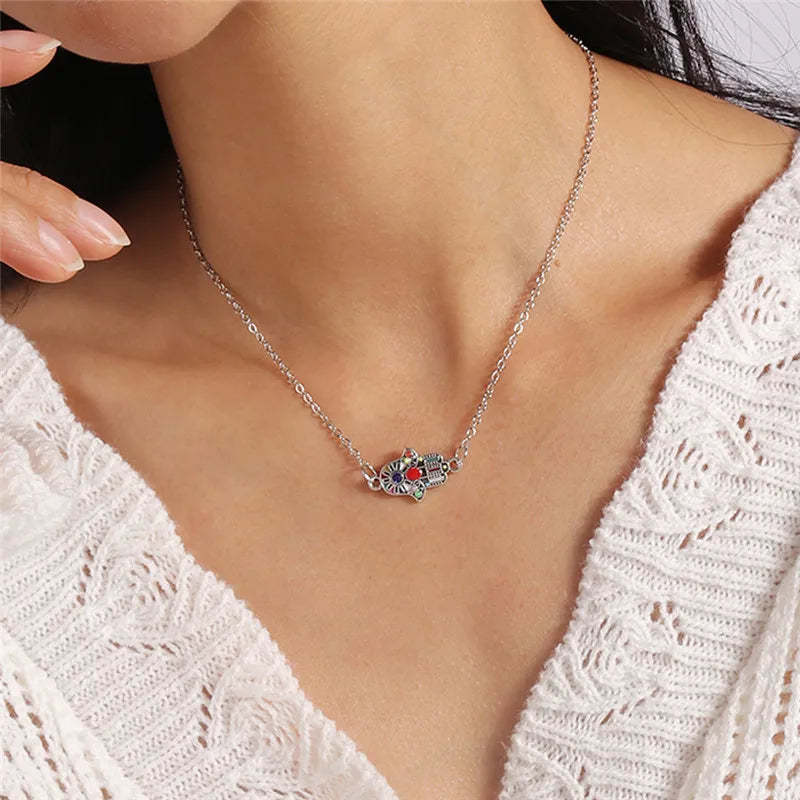 Bust-Down Cross & Charm Necklaces | Spiritual Symbols & Good Luck Charms