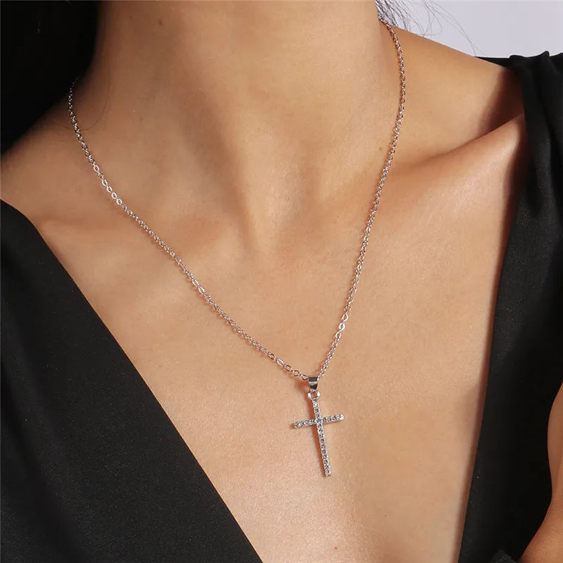 Bust-Down Cross & Charm Necklaces | Spiritual Symbols & Good Luck Charms