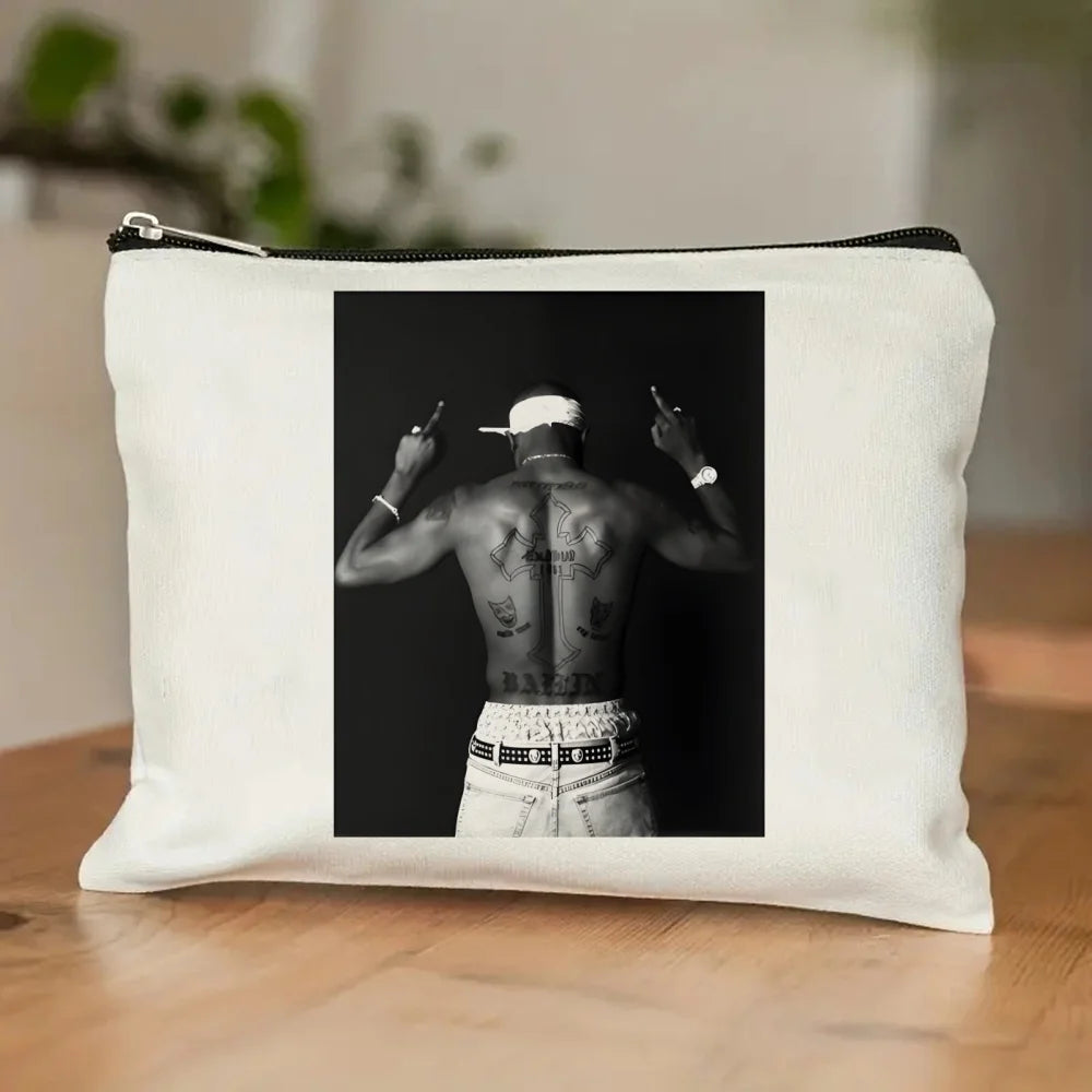 2pac Tote Bag & Matching Clutch Set