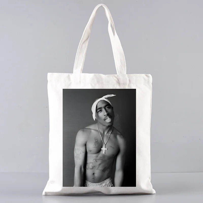 2pac Tote Bag & Matching Clutch Set