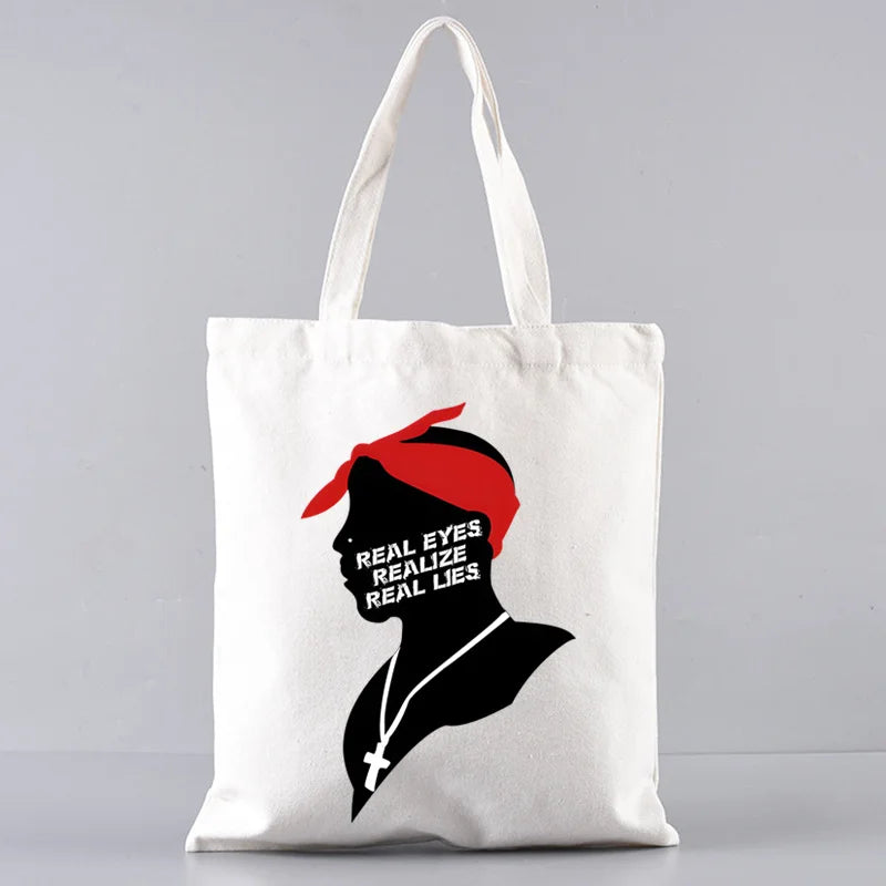 2pac Tote Bag & Matching Clutch Set