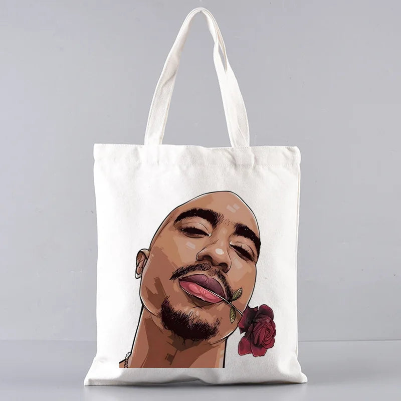 2pac Tote Bag & Matching Clutch Set