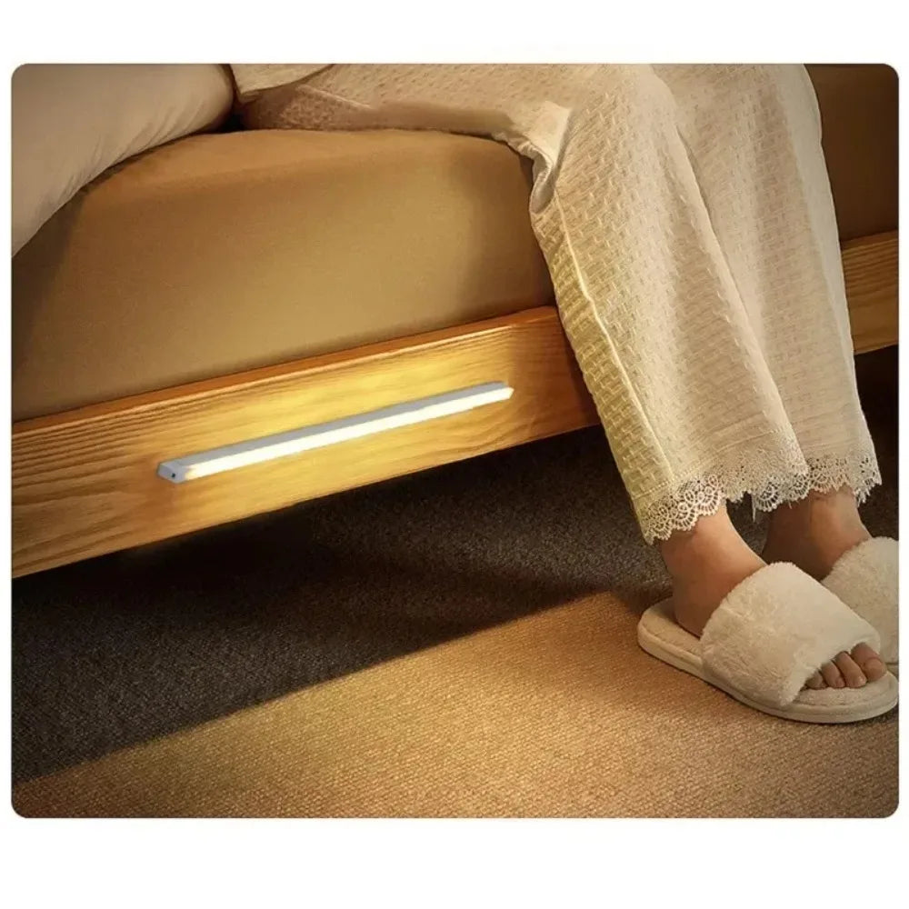 Portable Rechargeable LED Motion Sensor Lamp | Dimmable PIR Smart Light