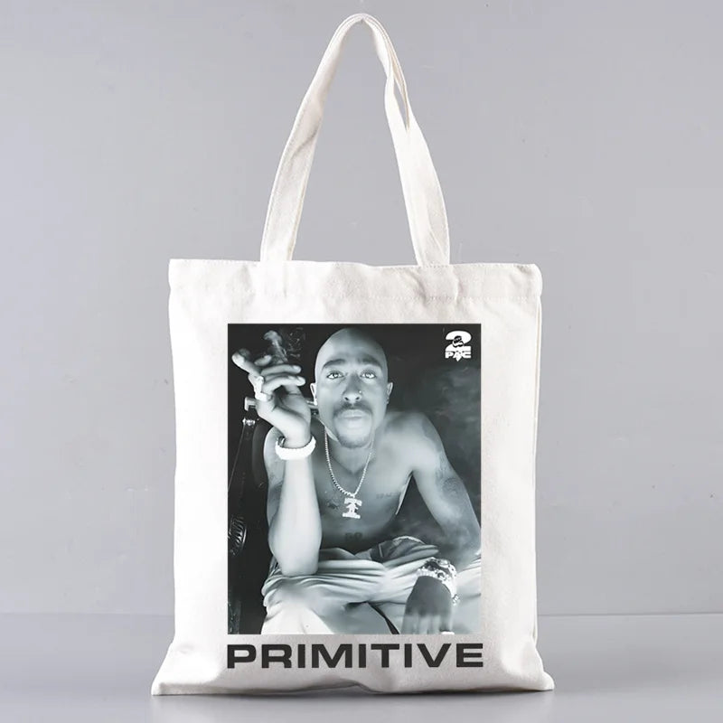 2pac Tote Bag & Matching Clutch Set