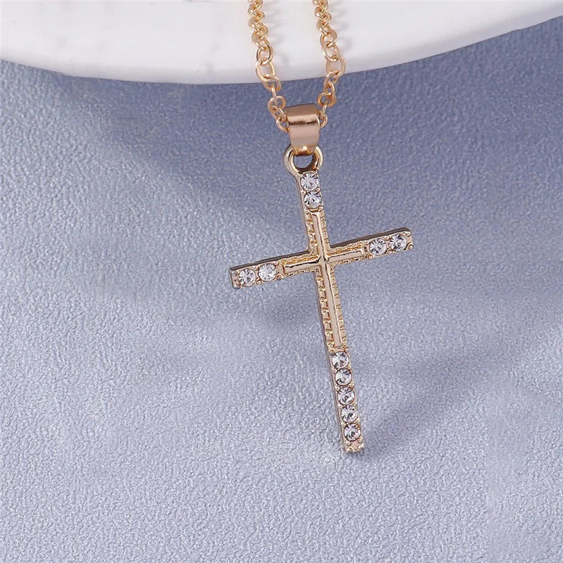 Bust-Down Cross & Charm Necklaces | Spiritual Symbols & Good Luck Charms