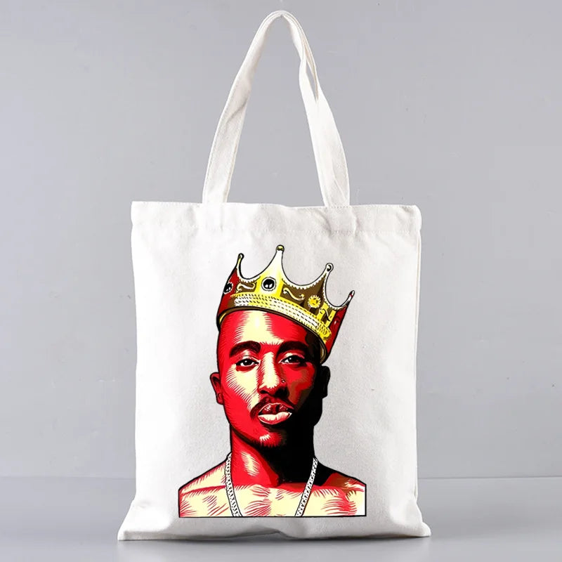 2pac Tote Bag & Matching Clutch Set
