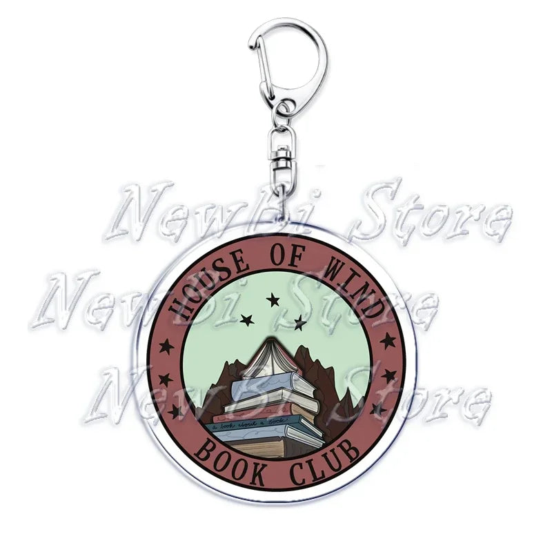 ACOTAR Books & BookTok Keychains: Key Rings for Literature Lovers