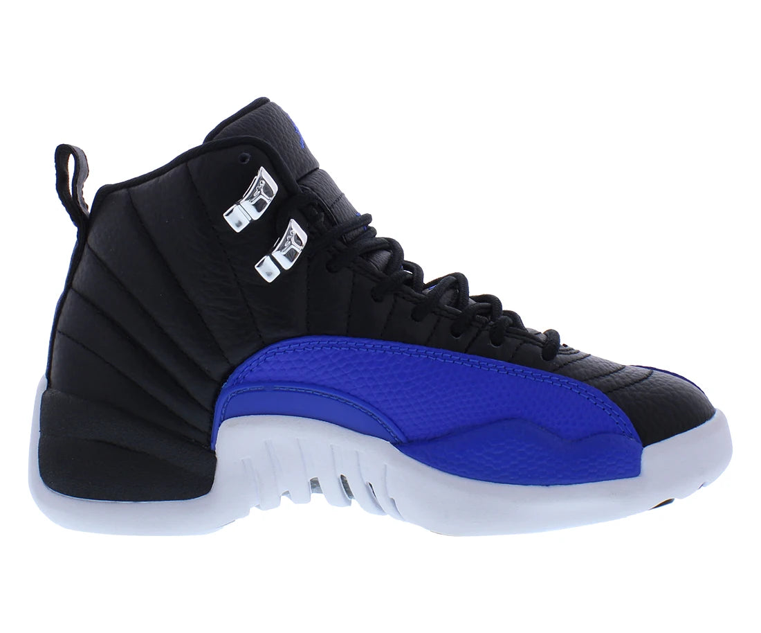 Women's Nike Air Jordan 12 | Retro Royalty Sneakers Black/White/Royal Blue