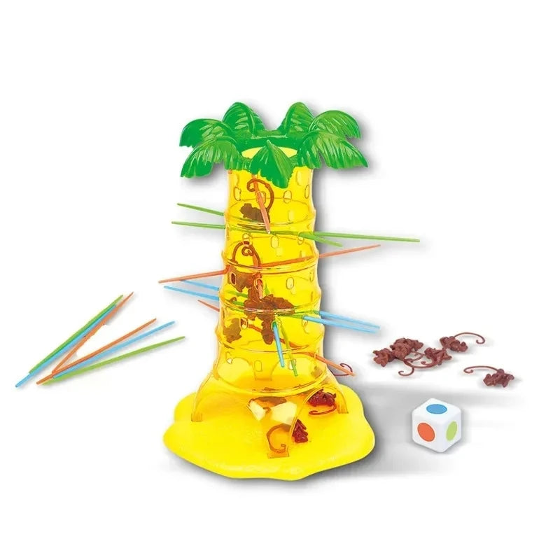 Jumping-Rolling & Climbing Fun Monkeys Board Game | Educational Boardgames