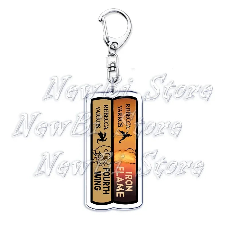 ACOTAR Books & BookTok Keychains: Key Rings for Literature Lovers
