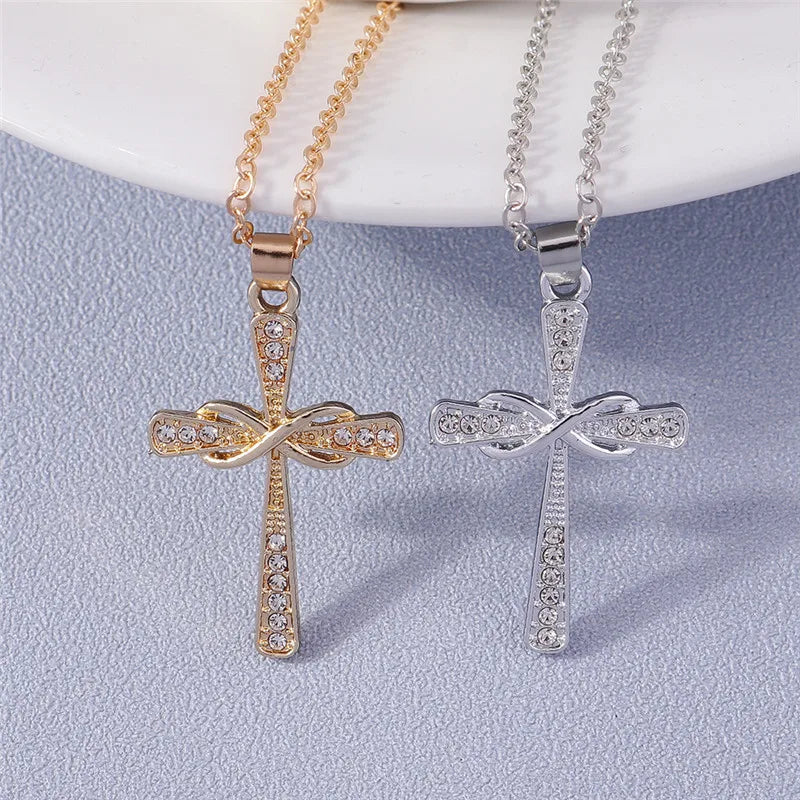 Bust-Down Cross & Charm Necklaces | Spiritual Symbols & Good Luck Charms
