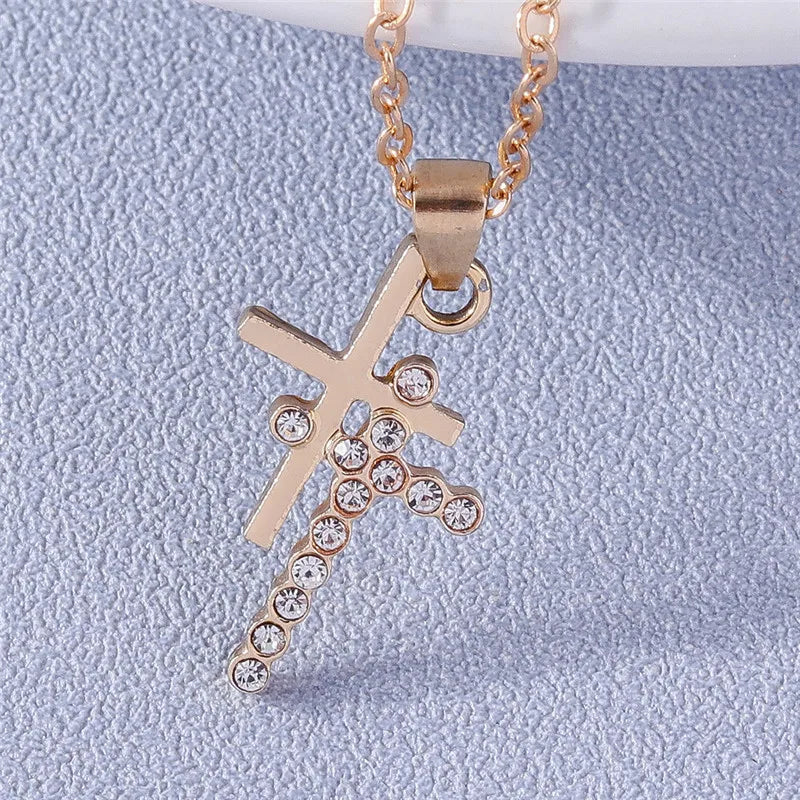 Bust-Down Cross & Charm Necklaces | Spiritual Symbols & Good Luck Charms