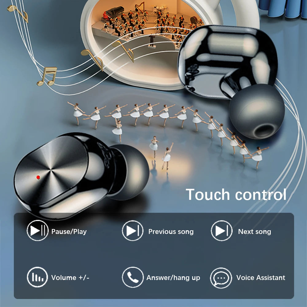 Hi-Fi Headphone Earbuds | Tech Style Earphones Neon Gamer Ear Pods