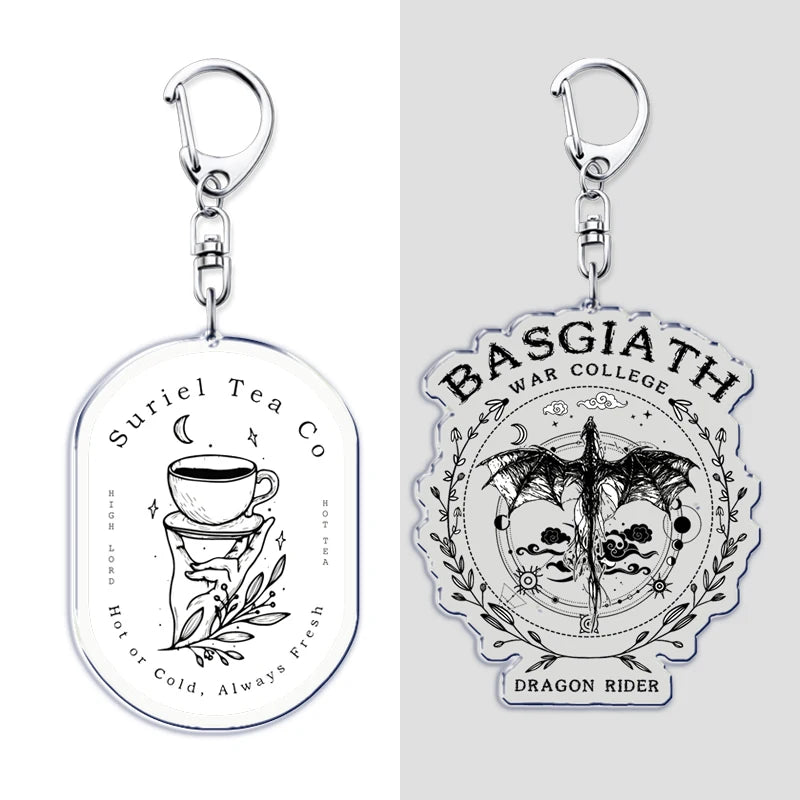 ACOTAR Books & BookTok Keychains: Key Rings for Literature Lovers