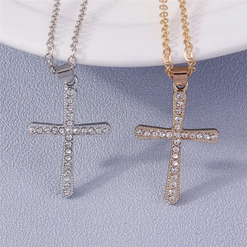 Bust-Down Cross & Charm Necklaces | Spiritual Symbols & Good Luck Charms