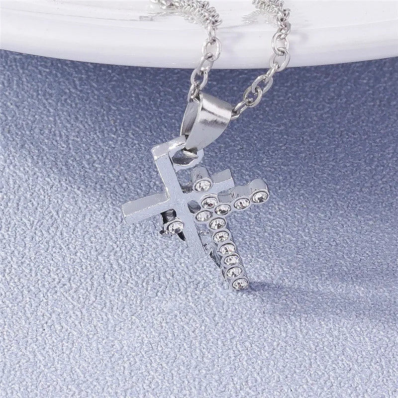 Bust-Down Cross & Charm Necklaces | Spiritual Symbols & Good Luck Charms