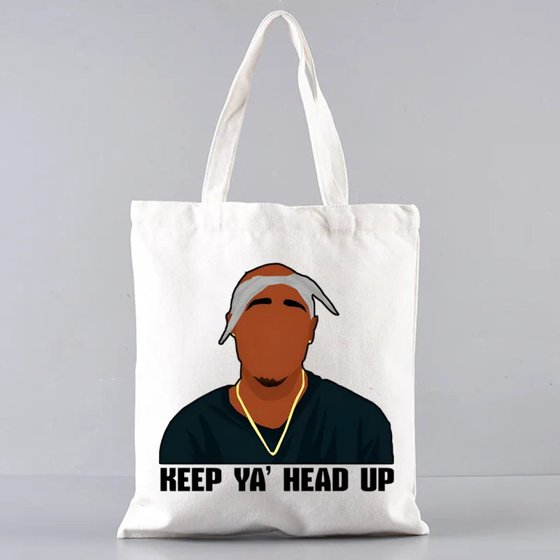 2pac Tote Bag & Matching Clutch Set