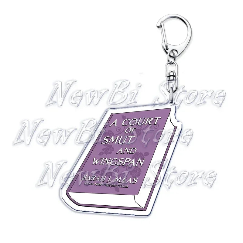ACOTAR Books & BookTok Keychains: Key Rings for Literature Lovers