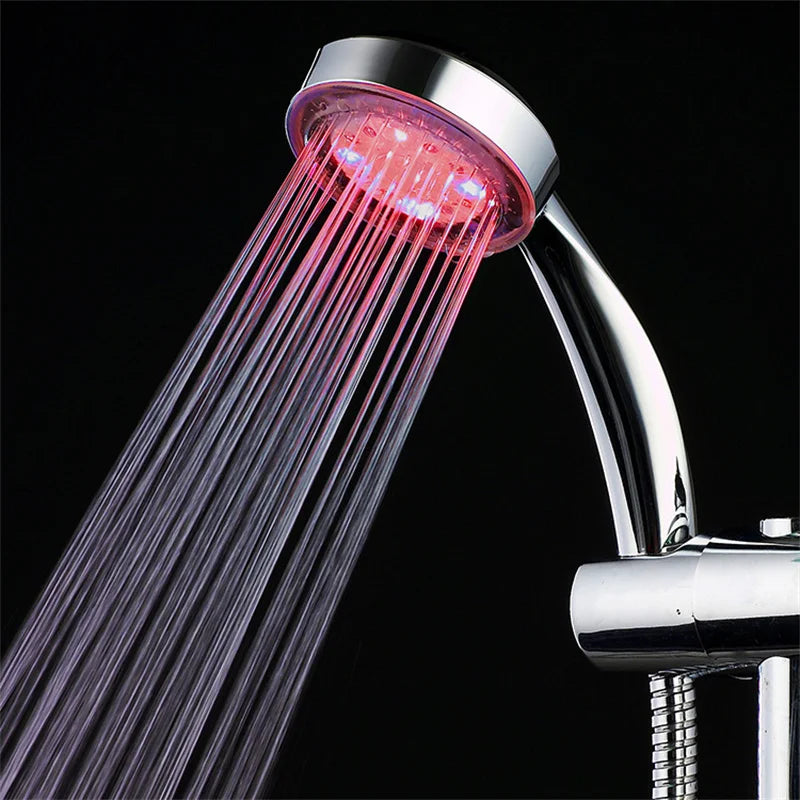 LED 7 Color Changing High Pressure Shower Head