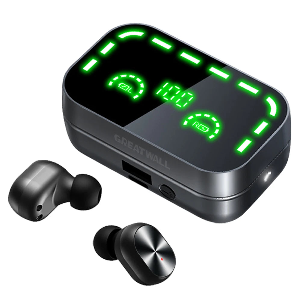 Hi-Fi Headphone Earbuds | Tech Style Earphones Neon Gamer Ear Pods