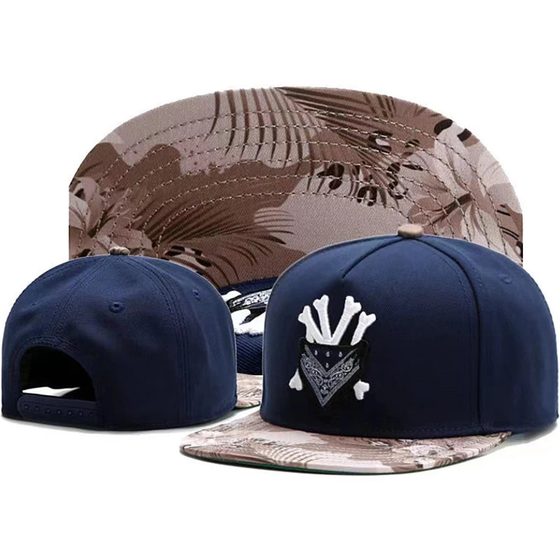 LA Bandido Snapbacks | Hardcore Hood Designs & Flat Brim With Player Paradise Tropical Patterns