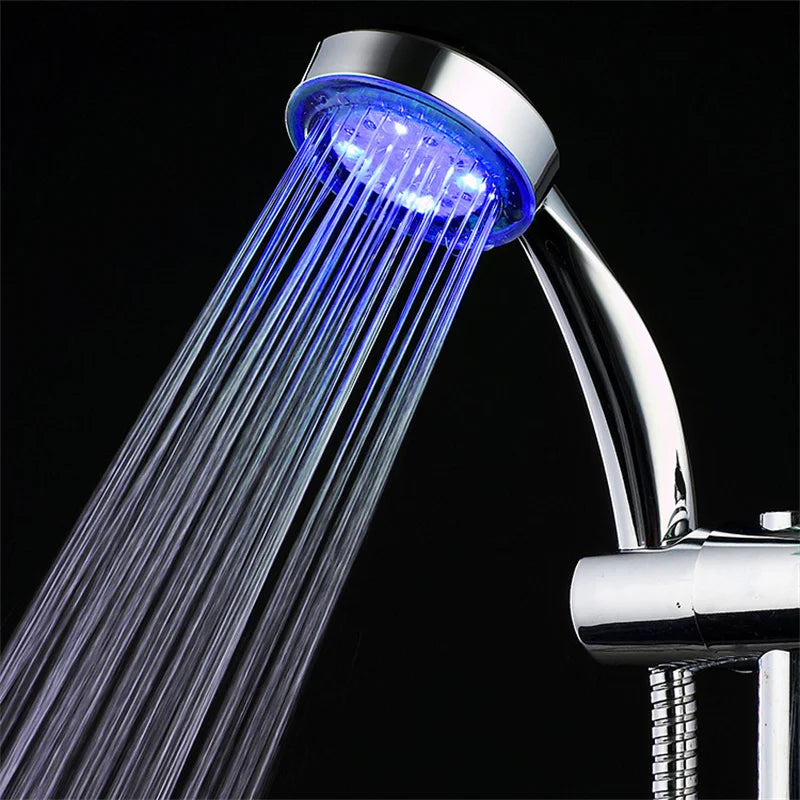 LED 7 Color Changing High Pressure Shower Head