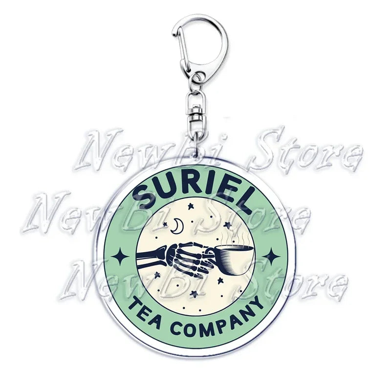 ACOTAR Books & BookTok Keychains: Key Rings for Literature Lovers