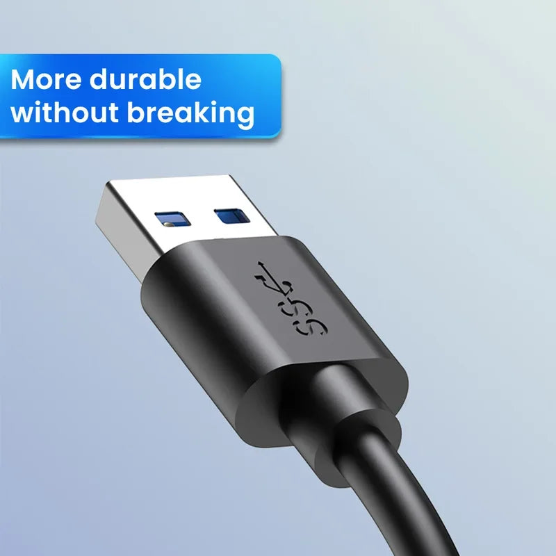 4-Port USB 3.0 Splitter Hub | Type-C & USB 2.0 Expander