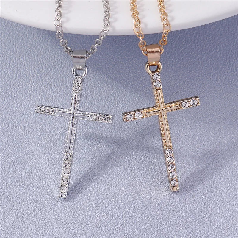 Bust-Down Cross & Charm Necklaces | Spiritual Symbols & Good Luck Charms