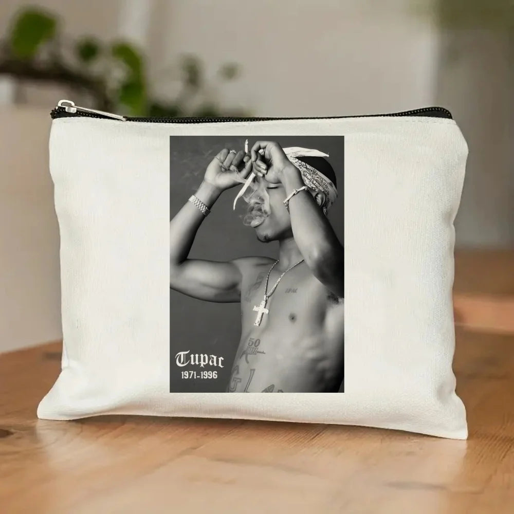 2pac Tote Bag & Matching Clutch Set