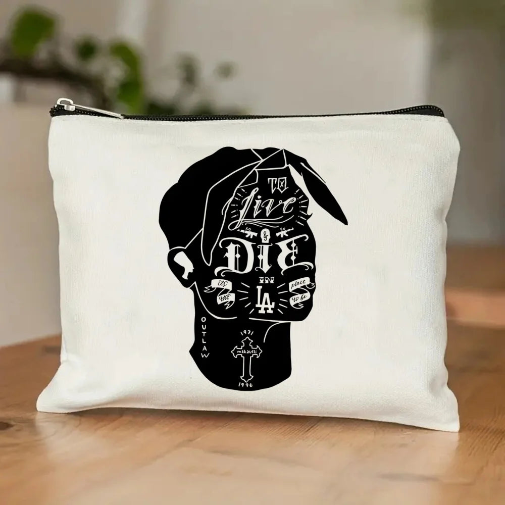2pac Tote Bag & Matching Clutch Set