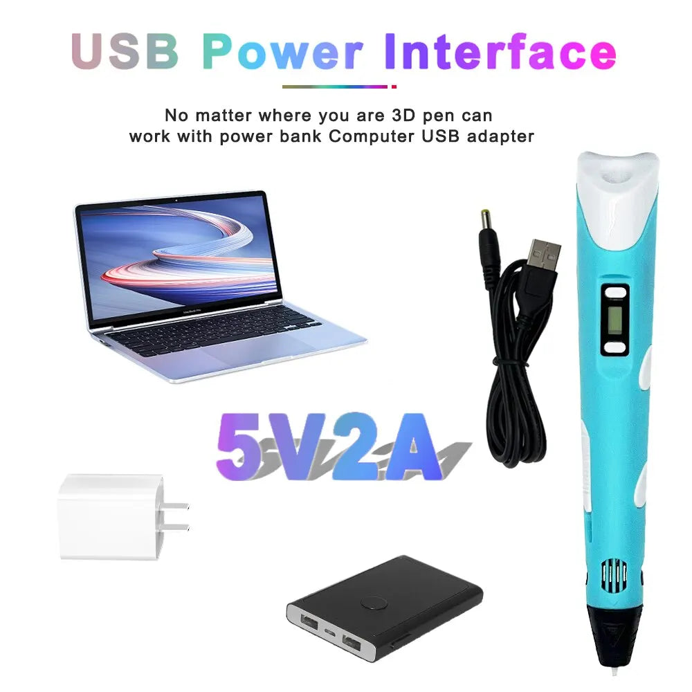 3D Drawing Pen | DIY USB Powered Artist Essentials
