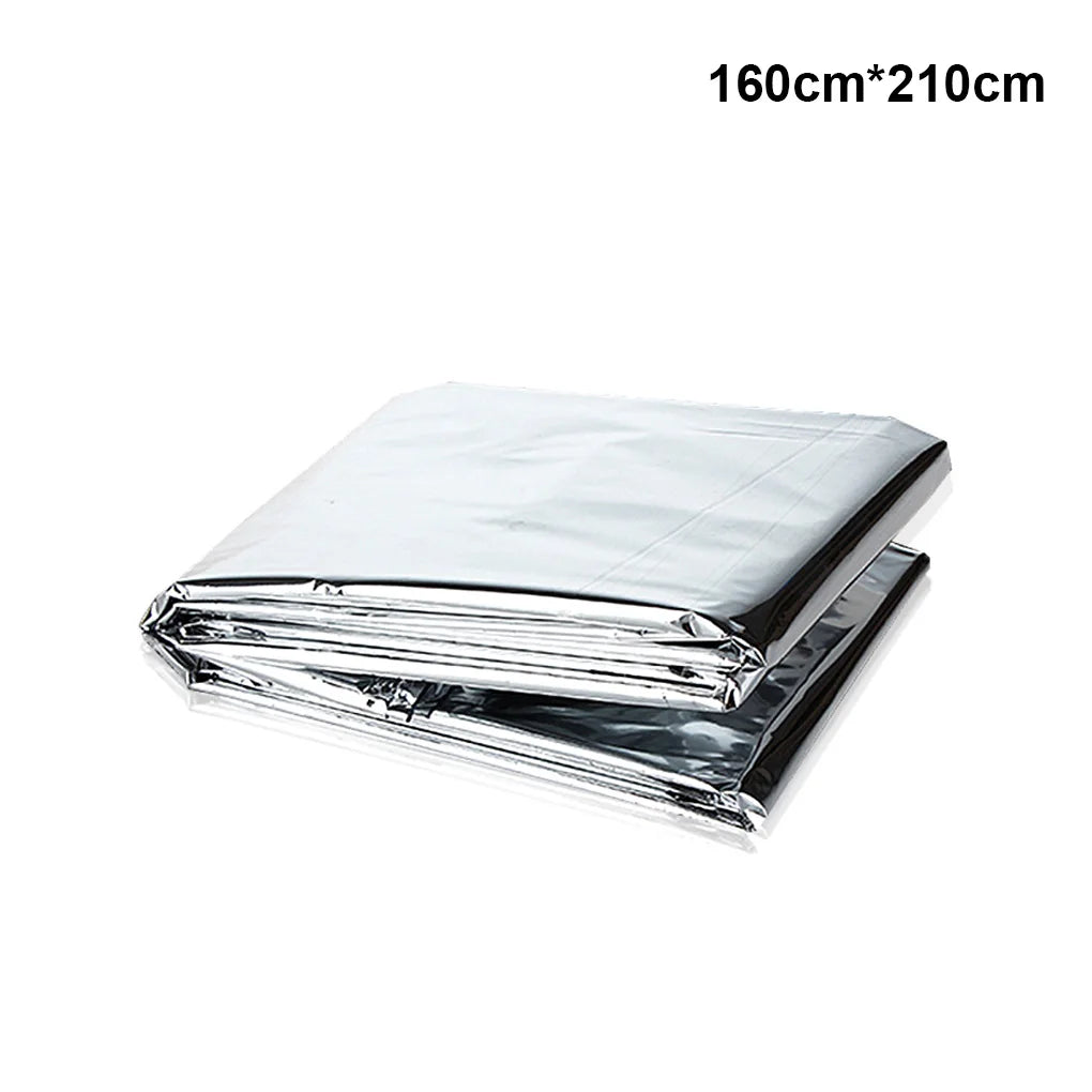 NASA Survival Emergency Blanket: Thermal Mylar Foil Body Warmer