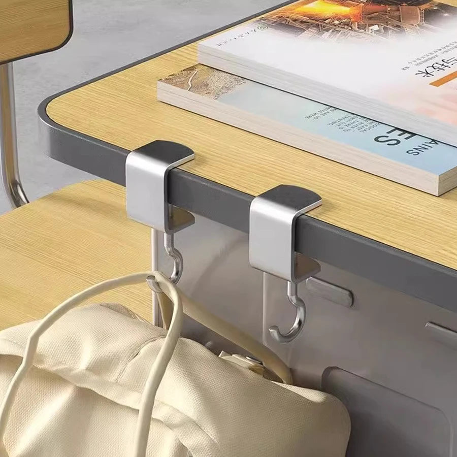 Strong Support Hanging Metal Desk Hooks for Optimal Organization | Never Lose Your Keys AGAIN!