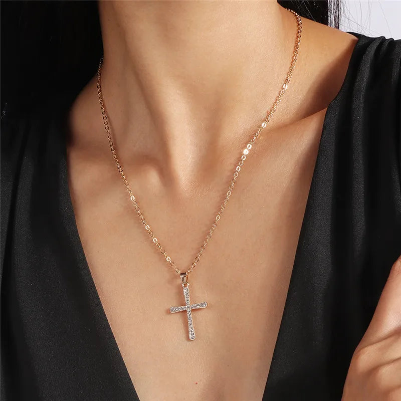 Bust-Down Cross & Charm Necklaces | Spiritual Symbols & Good Luck Charms