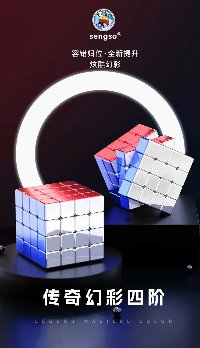 Picube STEM-Strong Metal 3x3 Magnetic Speed Cube