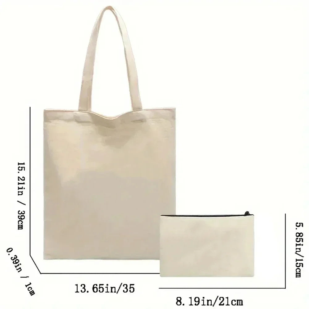 2pac Tote Bag & Matching Clutch Set