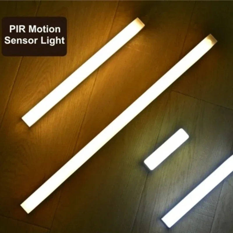 Portable Rechargeable LED Motion Sensor Lamp | Dimmable PIR Smart Light