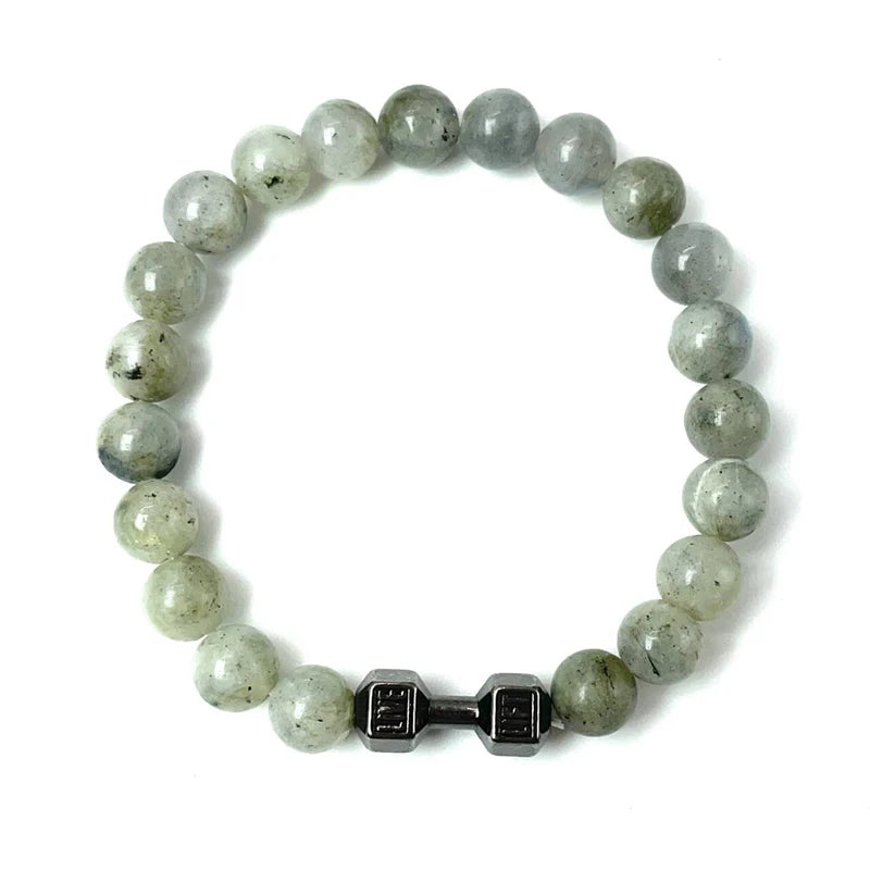 Energy Bead Gym Bracelet | Bodybuilding Gift for Fitness Enthusiasts