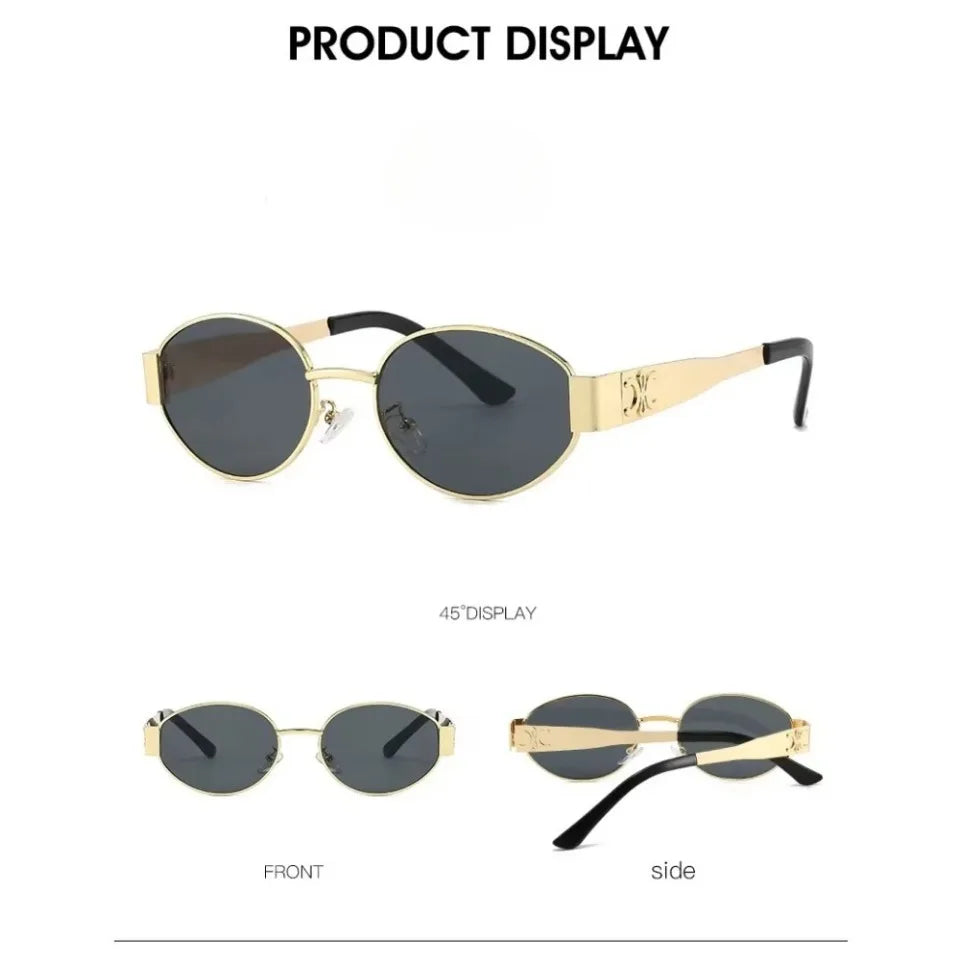 Hollywood 2025 Oval Designer Sunglasses