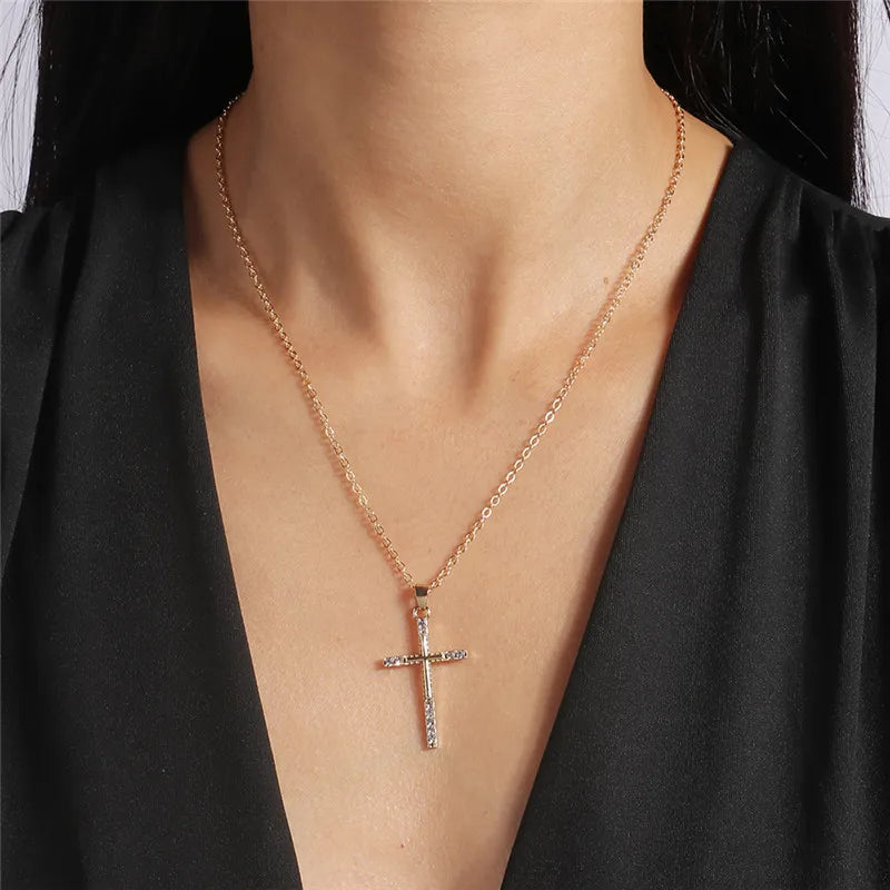 Bust-Down Cross & Charm Necklaces | Spiritual Symbols & Good Luck Charms
