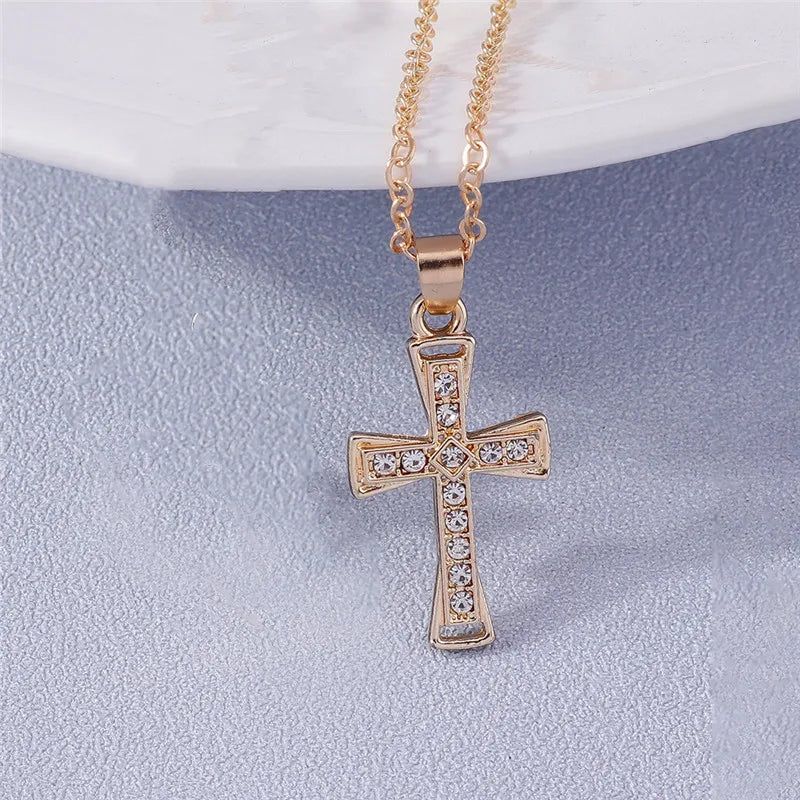 Bust-Down Cross & Charm Necklaces | Spiritual Symbols & Good Luck Charms
